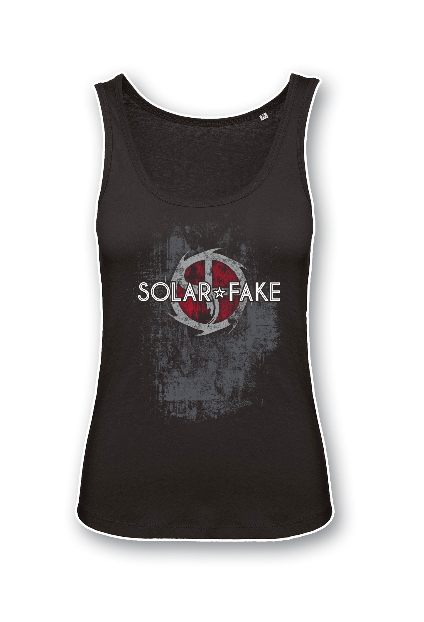 Tank Top - Logo Red / Grey