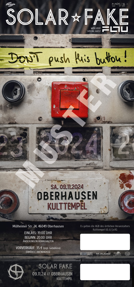 SOLAR FAKE / Tour 2024 - 09.11.2024 - Oberhausen Kulttempel